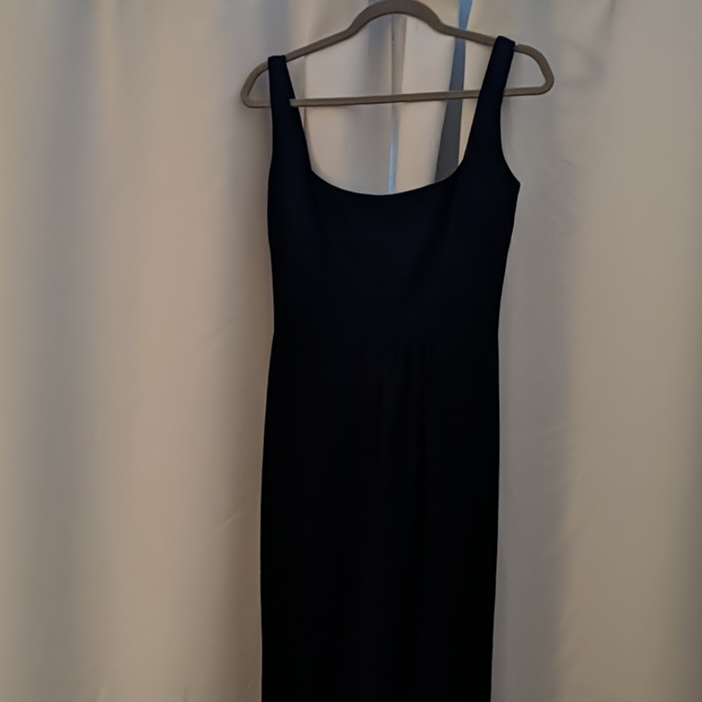 Navy blue evening gown size 8